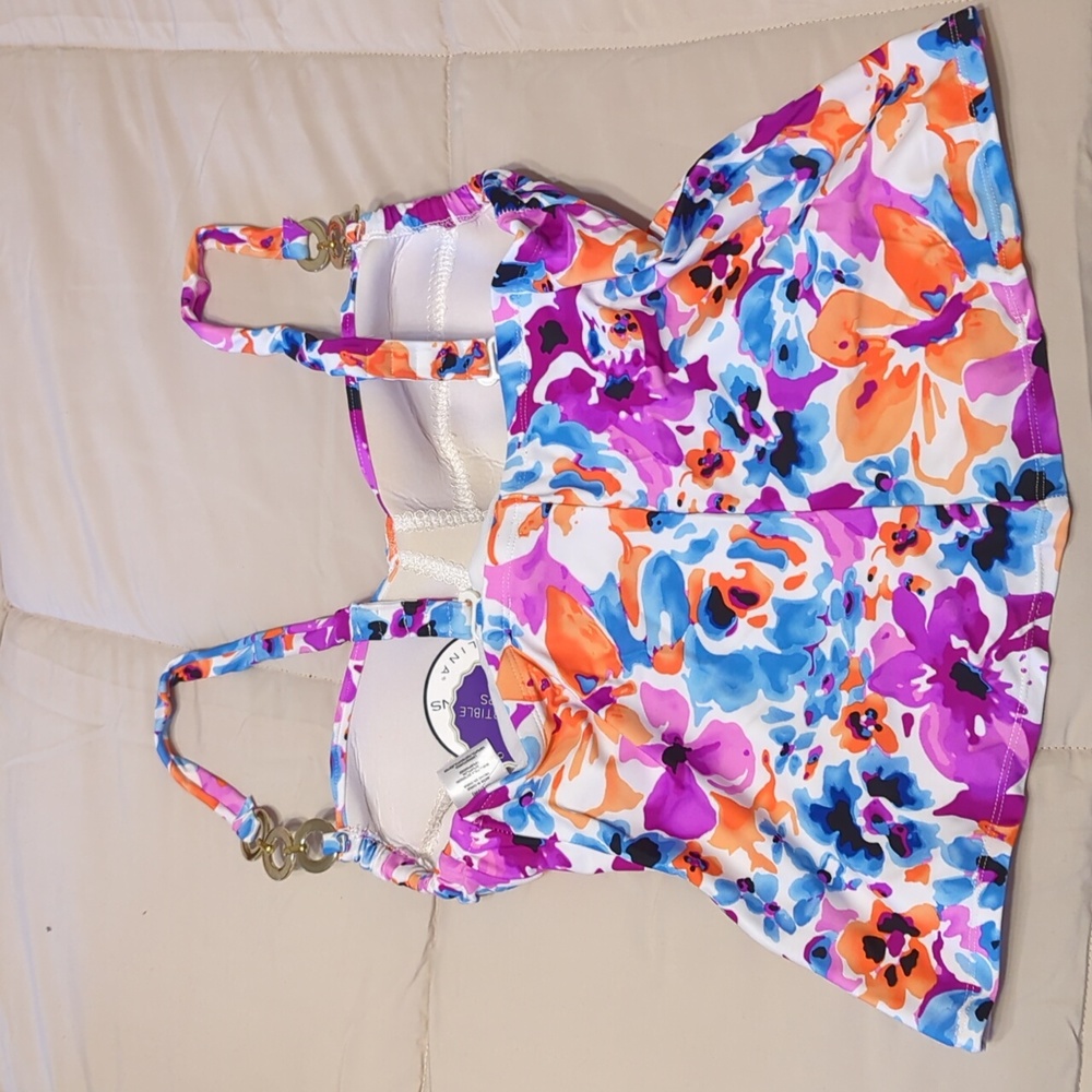 Catalina Swim Tankini Top Size 16W - Picture 4 of 11